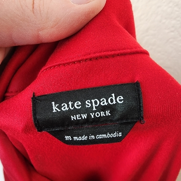 Kate Spade Red “All Dolled Up” Pajama Set Size M NWT - Picture 6 of 9